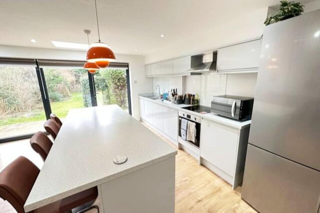 Hutchcomb Villa, 4 Bed Luxury House,Oxford+Parking Bagian luar foto